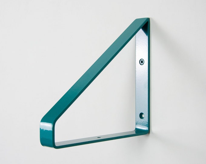 Free Shipping Colorful Shelf Bracket For Book Shelf - Turquoise Color Heavy Duty Bracket