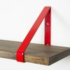 Large Inverted Triangle Bracket - Powder Coated Shelf Bracket - Heavy ...