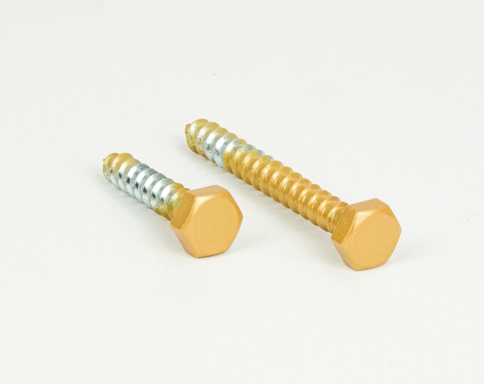 Zinc Lag Bolt, Wood Lag Bolts, Furniture Screws, Lag Bolts, Lag Screws, Hex Bolts, Hardware for Installation, Gold Pearl Screws