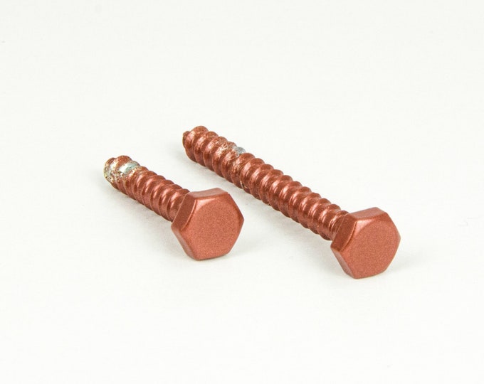 Hex Screws, Lag Bolts, Lag Screws, Hex Bolts, Zinc Lag Bolt, Wood Lag Bolts, Furniture Screws, DIY, Copper Pearl Screws
