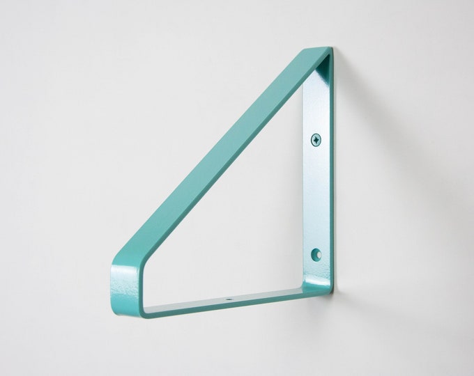 Free Shipping Colorful Shelf Bracket - Light Blue Color - Heavy Duty Bracket - Hanging Shelf - Triangle Bracket - Bracket