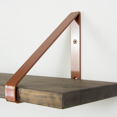 Copper Shelving Bracket Shelf Bracket Etsy