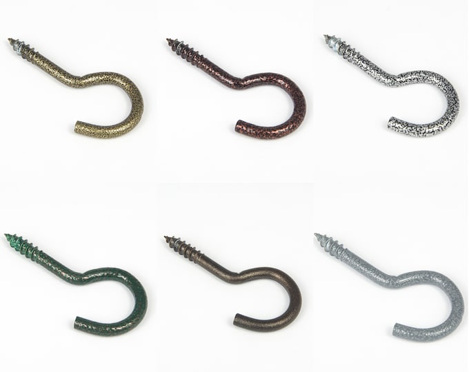 Wall Hooks, Wall Shelf Hooks, Coat Hooks, Hanging Hooks, Threaded Hook