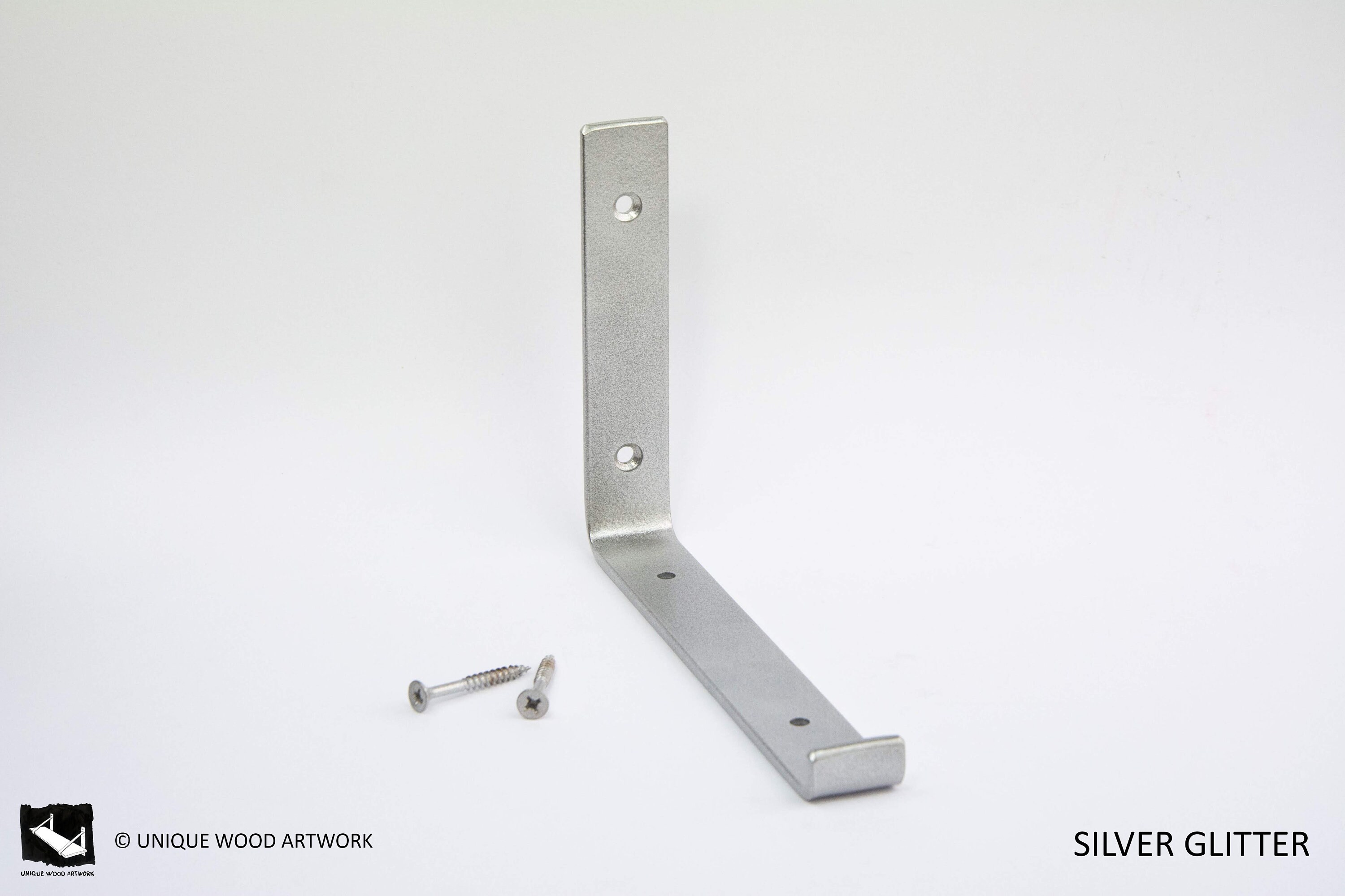 heavy silver powder coat