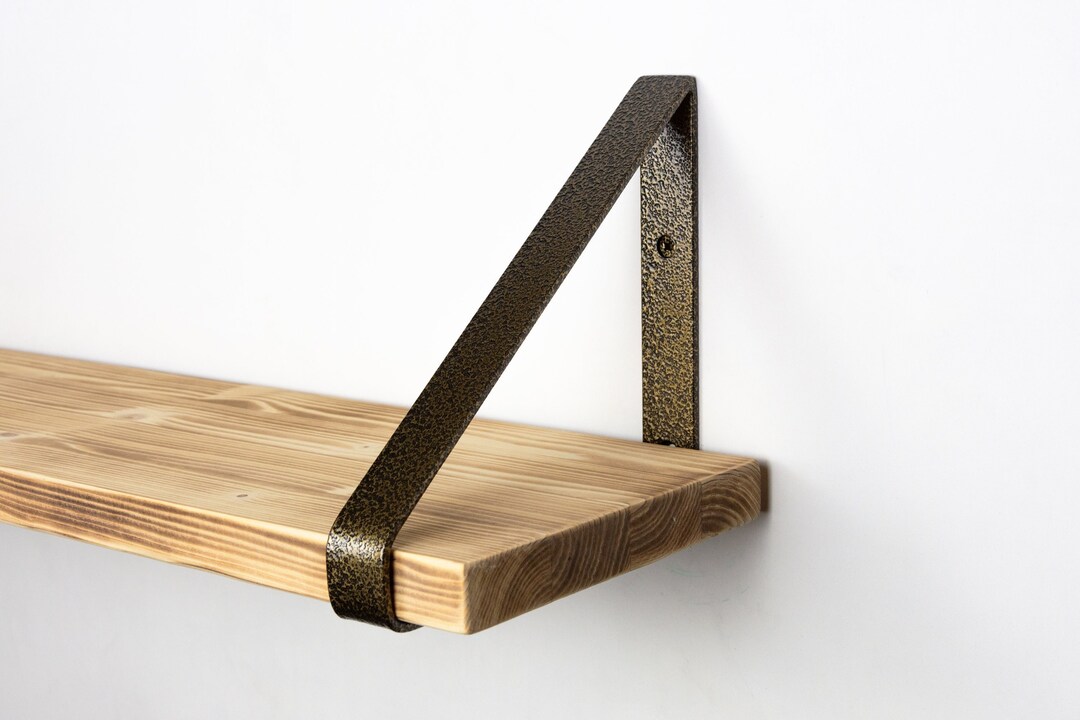 Kitchen Shelf Bracket Pictured Antique Gold Color Shelf Bracket Home Decor Shelving Bookshelf Etsy