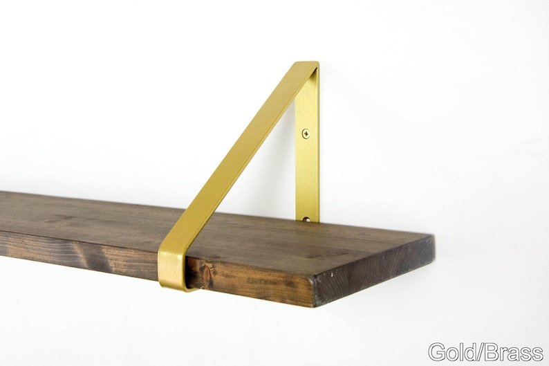 Powder Coated Steel Bracket - Newest Design - Heavy Duty Bracket - Shelf Bracket - Triangle Bracket - Steel Bracket image 1