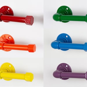 Colorful Bathroom Decor, Colorful Toilet Paper Holder, Modern Toilet Paper Holder, Colorful Home Decor, Colorful Bathroom