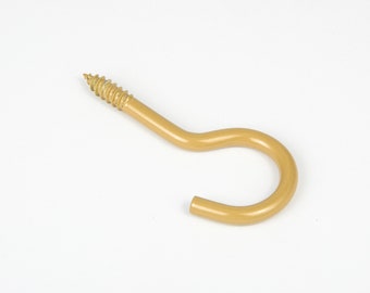1-5 Cup Hooks, Mug Hooks, Coffee Cup Hooks, Under Cabinet Hook, Screw Hook