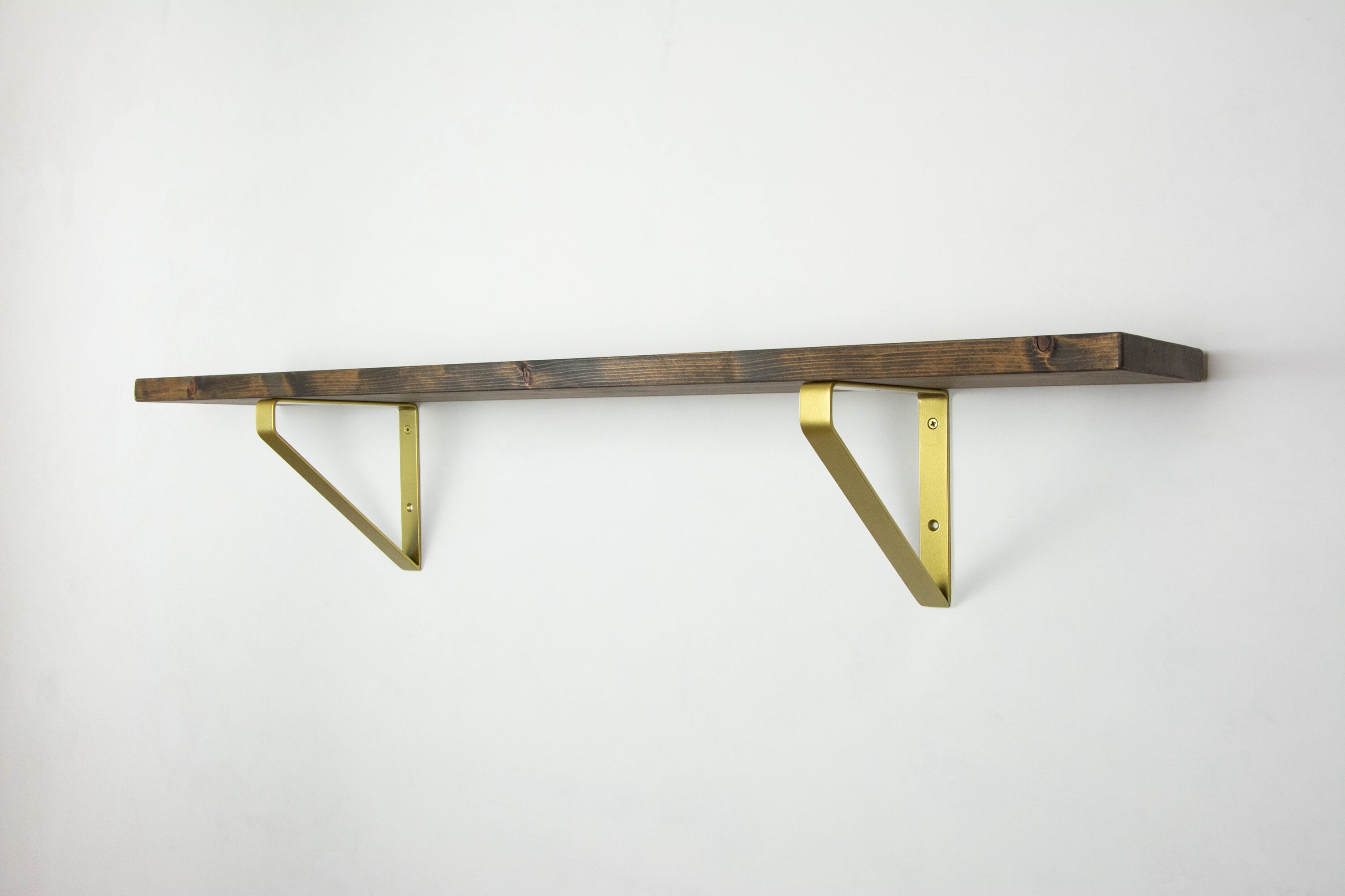 Inverted Triangle Brackets Powder Coated Shelf Brackets Heavy Duty