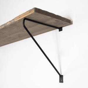 Free Shipping Inverted Minimalist Powder Coated Shelf Bracket - Newest ...