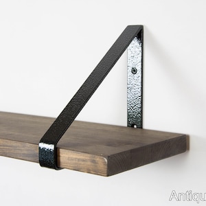 Soportes Resistentes para Estantes - Escuadra de Acero Verde Antiguo