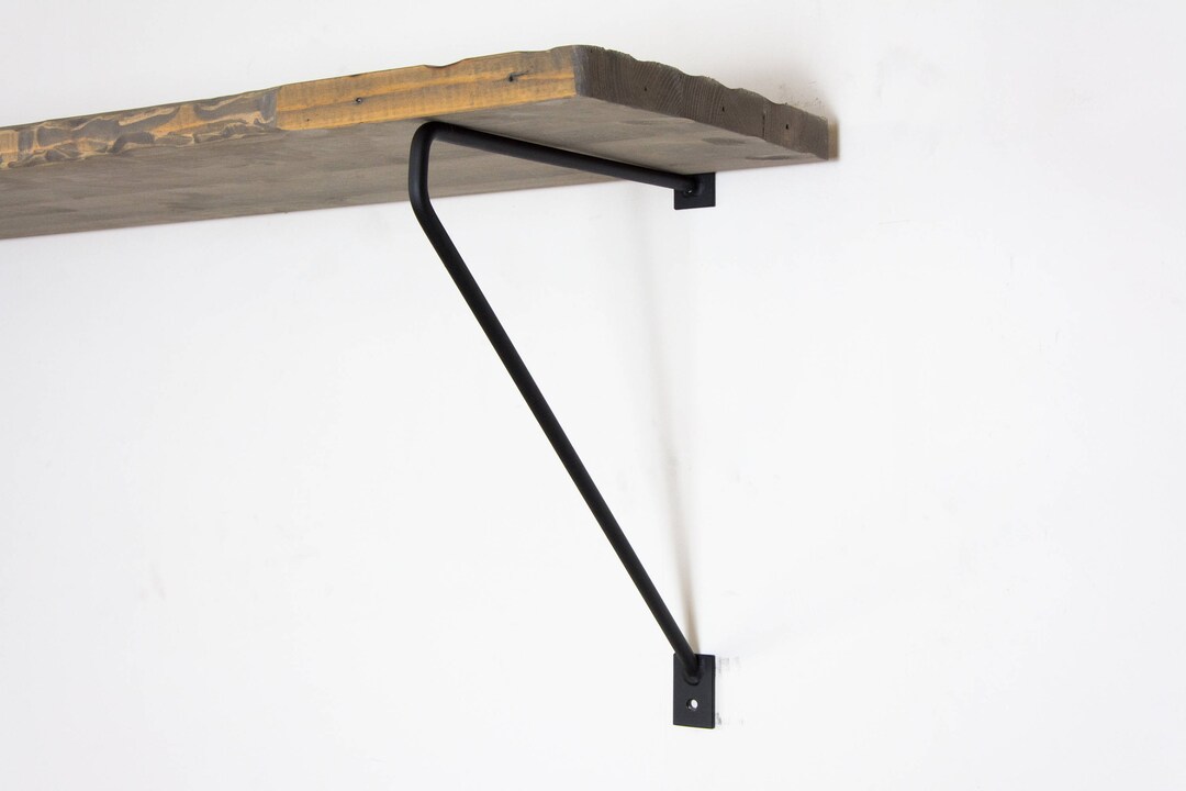 Free Shipping Inverted Minimalist Powder Coated Shelf Bracket - Newest ...