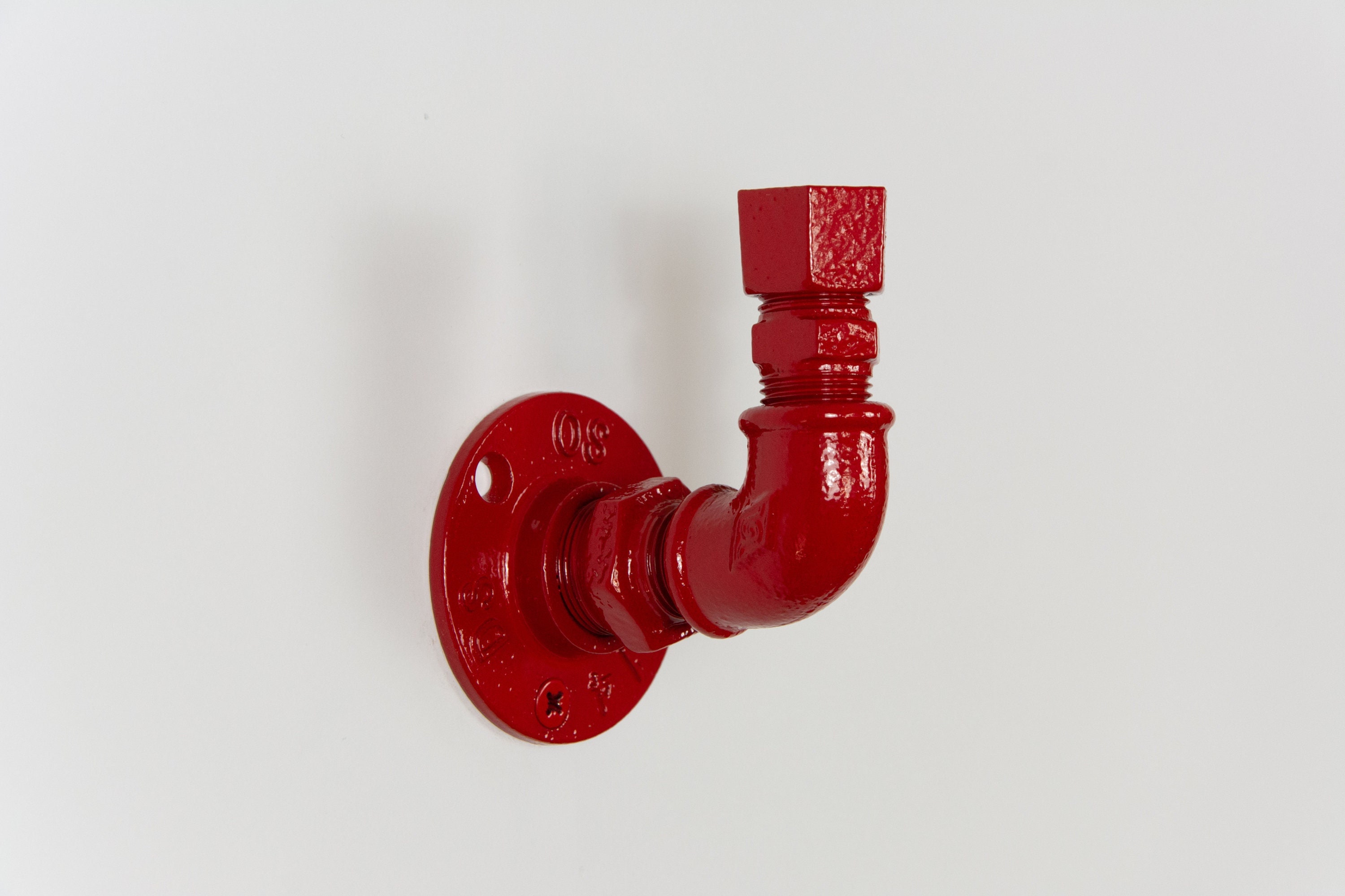 Wall Mounted Coat Hook, Industrial Pipe Wall Hook