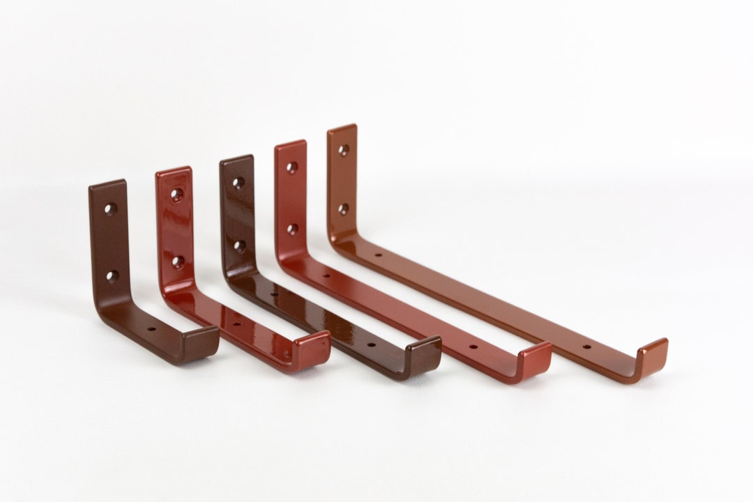 Rustic Shelf Brackets Farmhouse Shelf Brackets Kitchen Shelves Copper