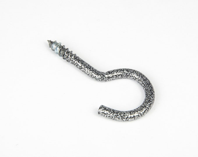 1-5 Wall Hooks, Wall Shelf Hooks, Coat Hooks, Hanging Hooks, Threaded Hook