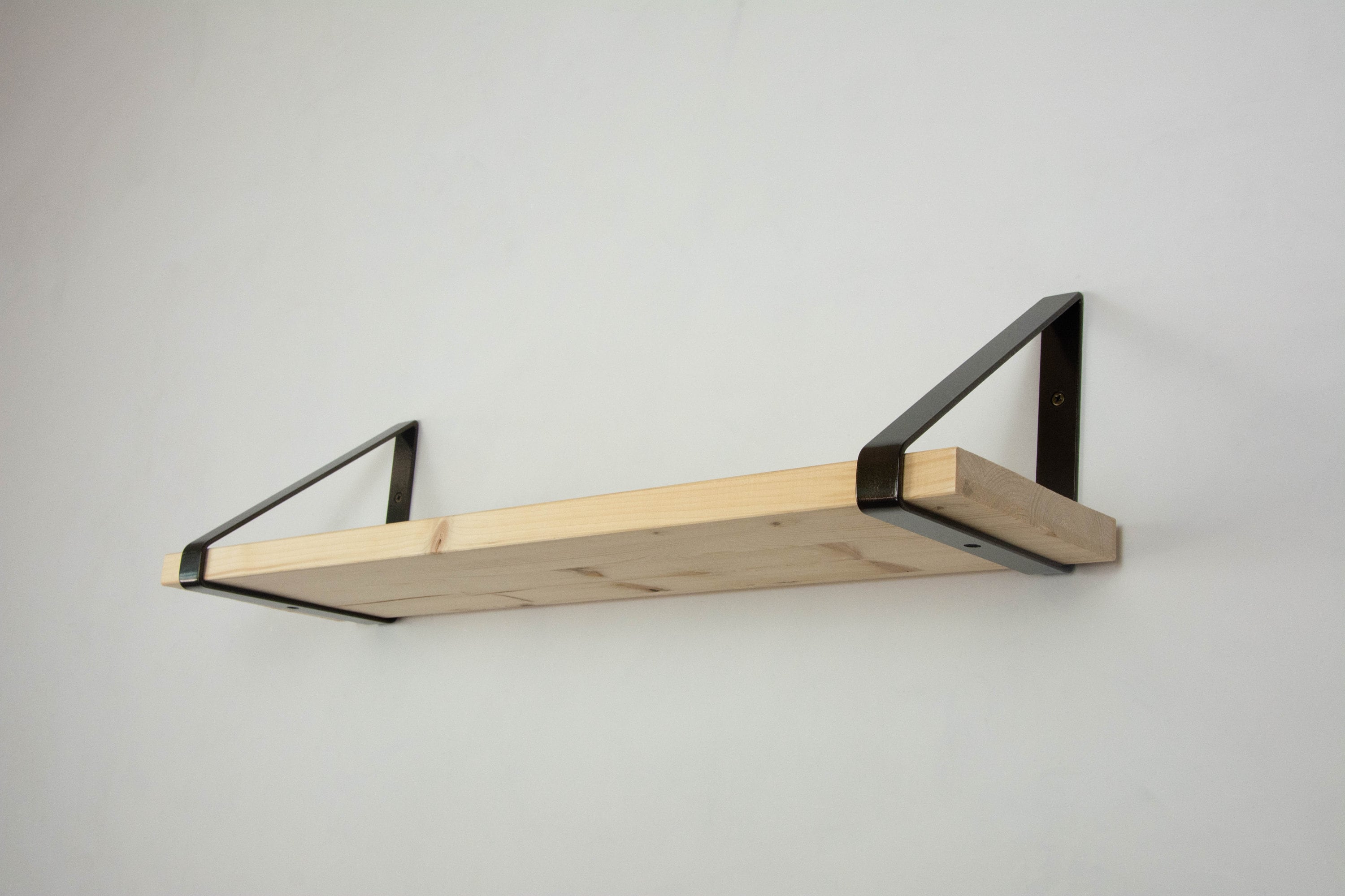 Metal Shelf Bracket - Oil Rubbed Bronze Color - Heavy Duty Bracket