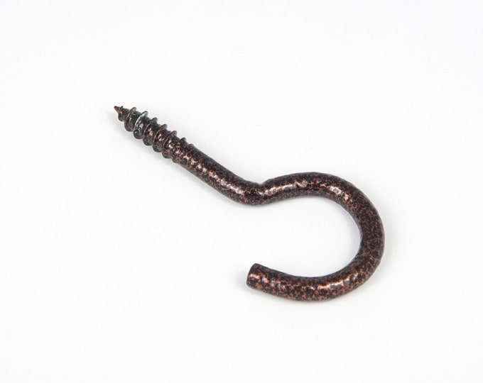 1-5 Cup Hooks, Mug Hooks, Coffee Cup Hooks, Under Cabinet Hook, Screw Hook