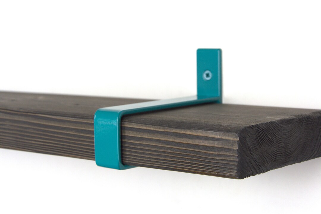 Turquoise Breacket Colorful Shelf Bracket - Kitchen Shelf Bracket, Turquoise Color ...