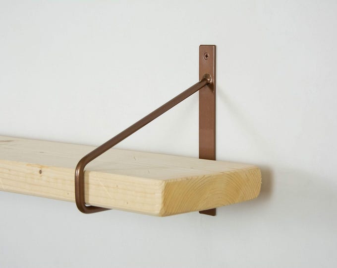 Powder Coated Steel Brackets, Heavy Duty Metal Brackets, Shelf Brackets, Choose Your Color, Sturdy Brackets, Unique Bracket, Kitchen Bracket