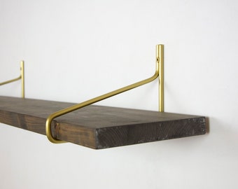 Shelf Brackets | Steel Shelf Brackets | Brass Shelf Brackets | Shelf Brackets Metal | Hardware Included