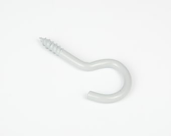 1-5 Cup Hooks, Mug Hooks, Coffee Cup Hooks, Under Cabinet Hook, Screw Hook