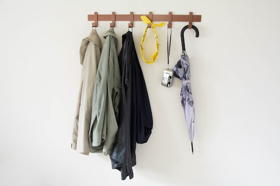 Steel Coat Rack, Powder Coated Hook Rack, Towel Hook Hanger