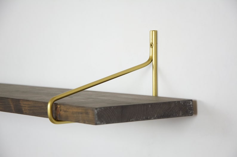 Shelf Brackets Steel Shelf Brackets Brass Shelf Brackets Etsy UK
