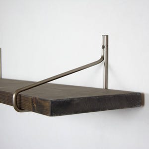 Metal Shelf Brackets | Steel Shelf Brackets | Kitchen Shelves | Modern Shelving | Hardware Included