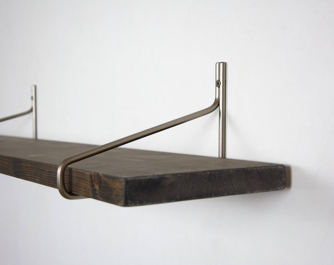 Metal Shelf Brackets | Steel Shelf Brackets | Kitchen Shelves | Modern Shelving | Hardware Included