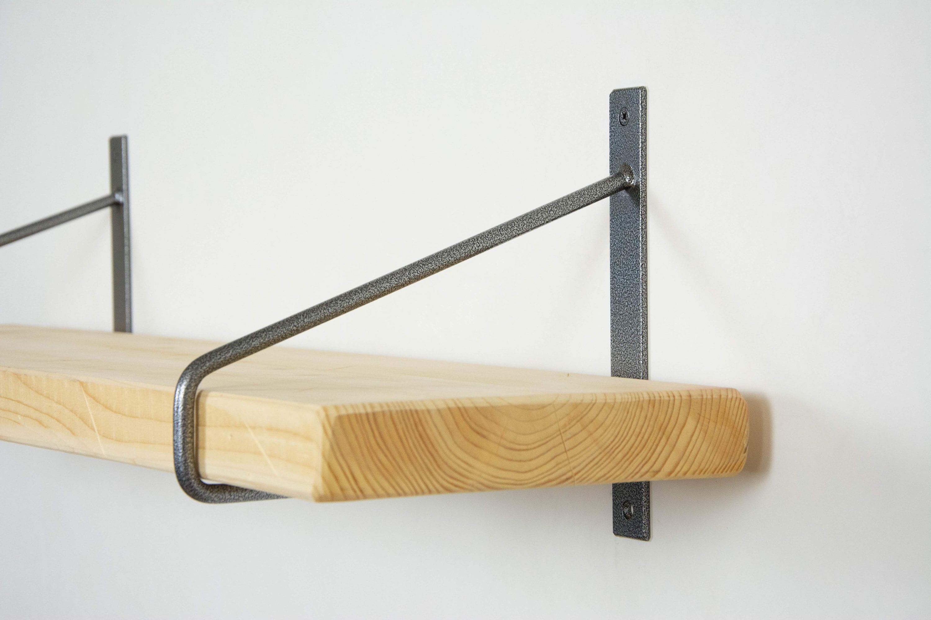 Large Powder Coated Steel Brackets, Heavy Duty Metal Brackets, Shelf