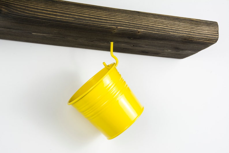 1-5 Cup Hooks, Mug Hooks, Coffee Cup Hooks, Under Cabinet Hook, Screw Hook image 2