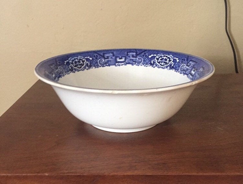 Homer Laughlin Willow Serving Bowl - Thumbnail 5