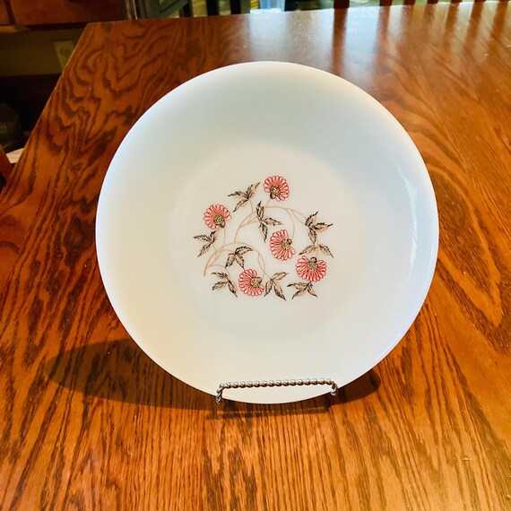 fire king ディナープレート Fire King (ファイヤーキング) ディナープレート アイボリー・1700