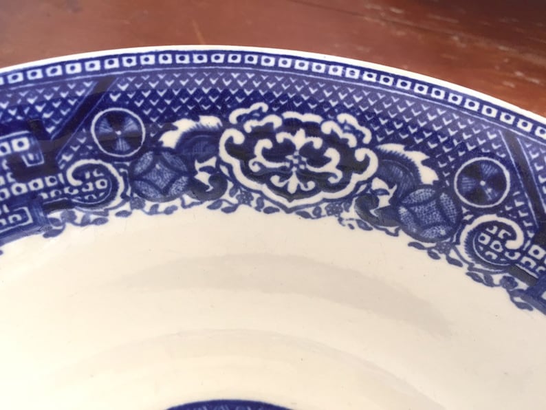 Homer Laughlin Willow Serving Bowl - Thumbnail 3