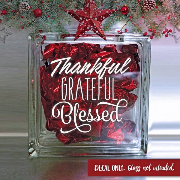 Glass Block Decals Etsy