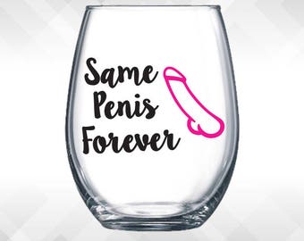 Same Penis Forever Decal - Vinyl Sticker - Wedding, Future Mrs Decal