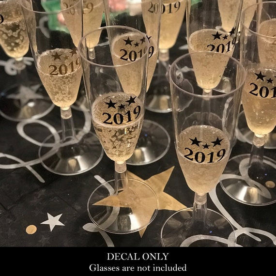 2022 Celebration New Years Eve Party News Years Eve 2022 Wine Glass Charms