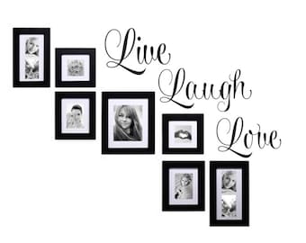 Live Laugh Love  - Wall Decal - Vinyl - Home House Wall Vinyl Decal Decor | DECAL ONLY