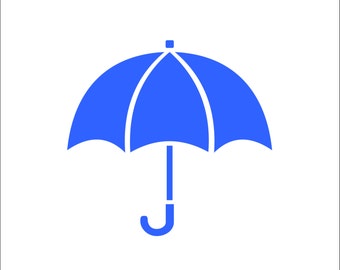 Umbrella  Decal | Vinyl Sticker - Newborn Nursery, Car, Window, Laptop Vinyl Decals