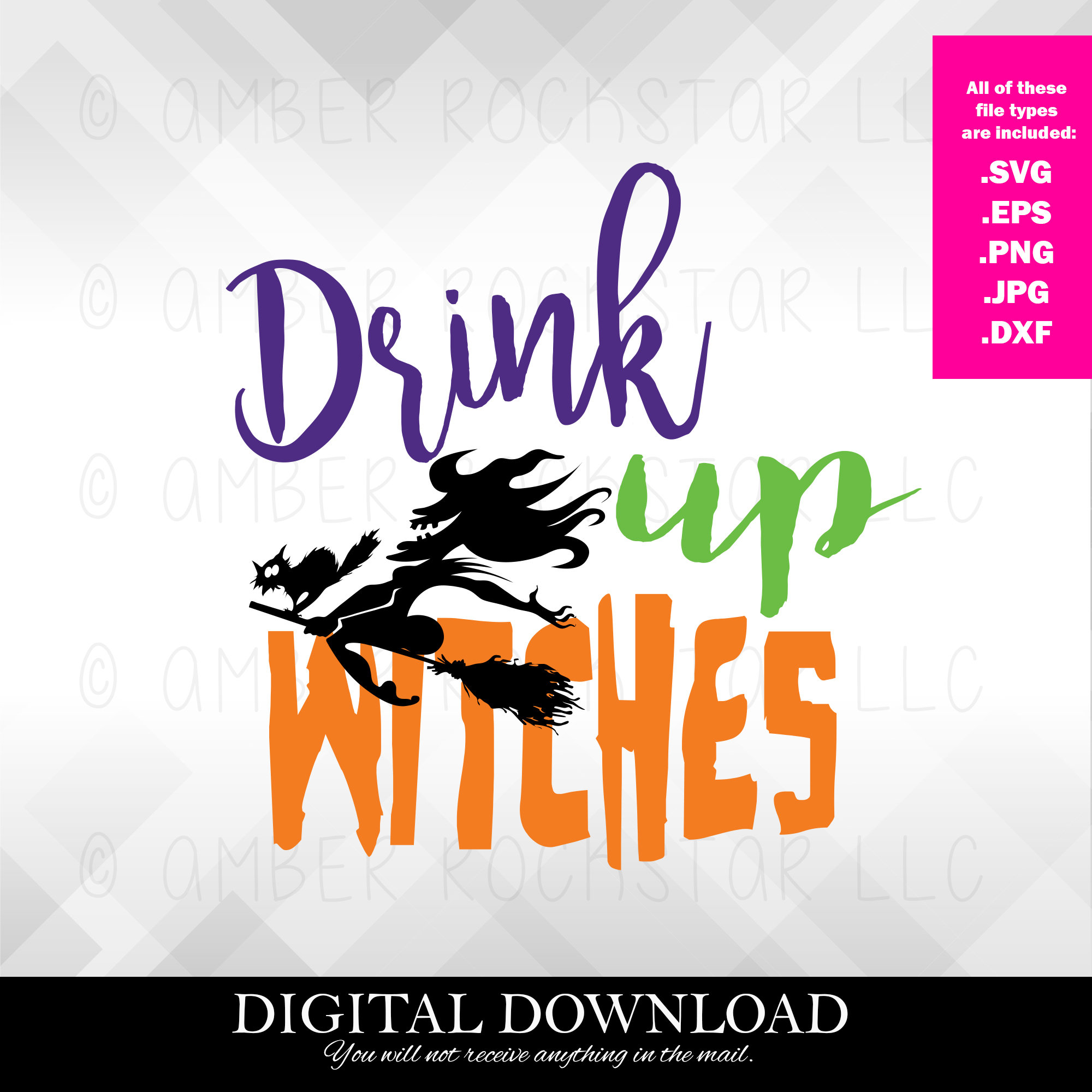 Download Svg Digital Download Halloween Svg Drink Up Witches File Etsy