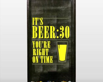 Beer 30 Decal ~ Perfect for making beer shadow boxes or a fun gift just by itself!