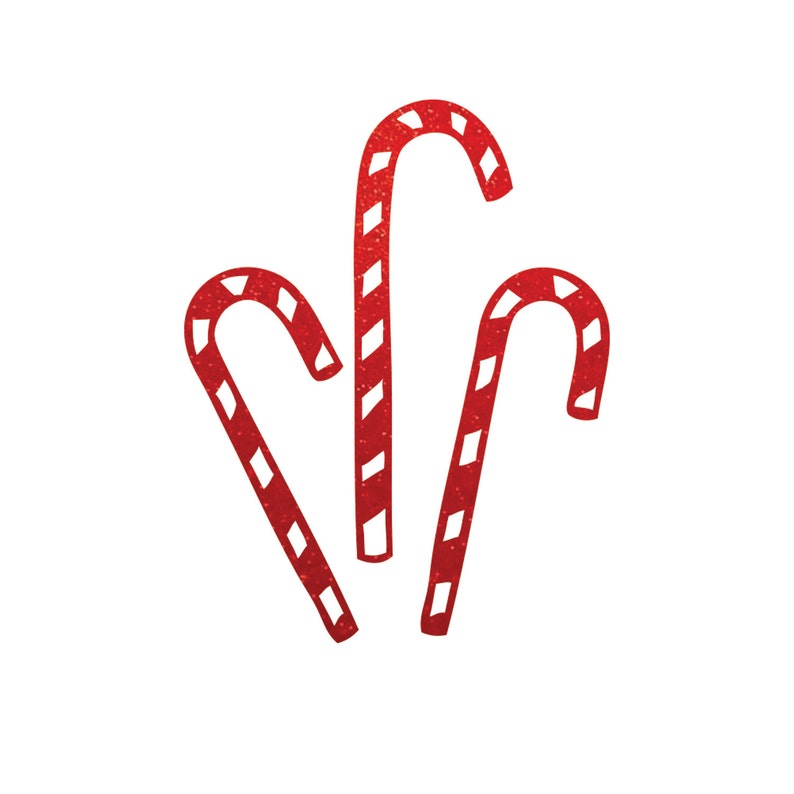 Candy Canes Decal Holiday Vinyl Sticker Christmas Decal to Etsy