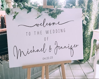 Welcome to the Wedding of Custom Vinyl • Decal • Do It Yourself Wedding