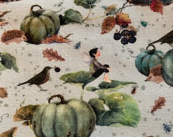 Imported Acufactum Limited Fabric Line - Herbst Kürbisse