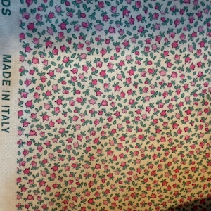 Tissu Liberty, fabriqué en Italie