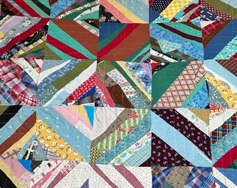 1950er Jahre Quilt - Futtersack hinten