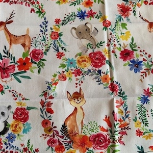 Michael Miller Merry Menagerie in White