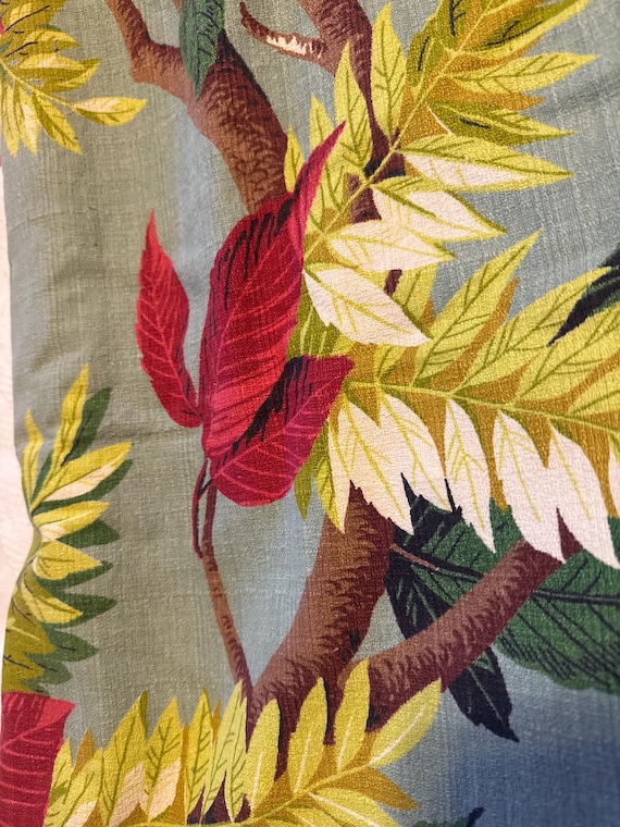 Vintage Bark Cloth, Unbelievable find, made in the 1950s, uncut