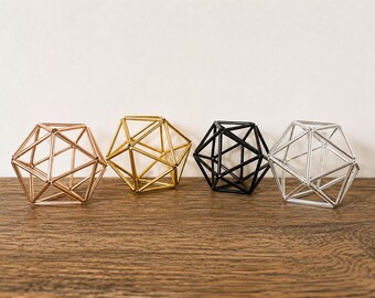 正二十面体神聖幾何学装飾、プラトン立体彫刻 - Etsy 日本