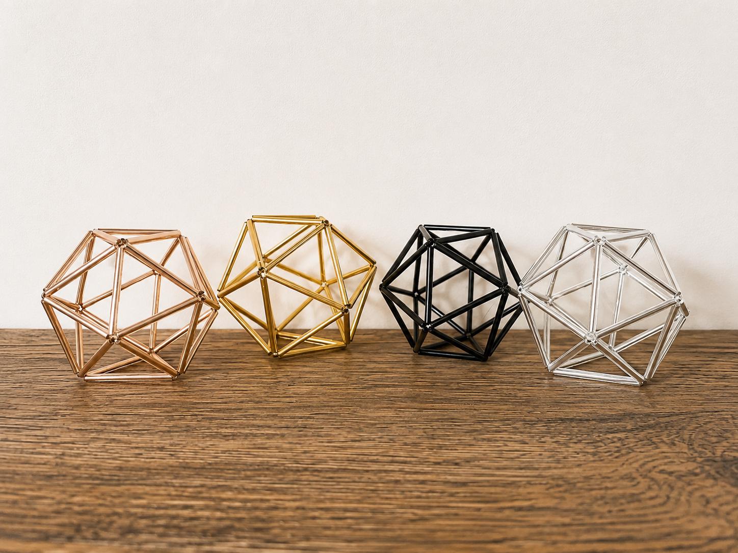 正二十面体神聖幾何学装飾、プラトン立体彫刻 - Etsy 日本